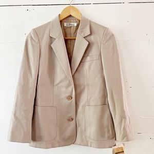 Vintage J. Tiktiner suit made in France sz 9T